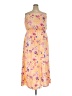 Dotti 100% Polyester Floral Yellow Cocktail Dress Size 3xl - photo 1
