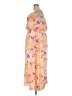 Dotti 100% Polyester Floral Yellow Cocktail Dress Size 3xl - photo 5