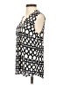 Banana Republic 100% Polyester Black Sleeveless Blouse Size XXS - photo 5