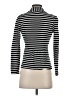 Caslon 100% Cotton Stripes Black White Blazer Size XXS - photo 2