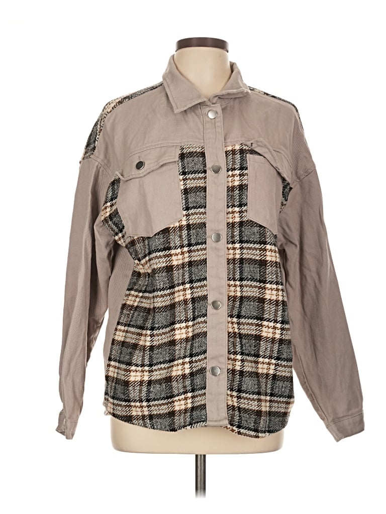 Pre-owned Unbranded Jacket In Gray