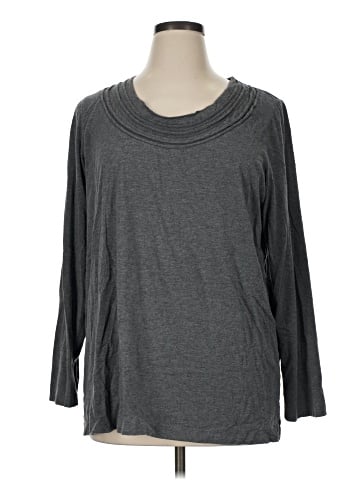 Lands' End 3/4 Sleeve T-Shirt (view 1)