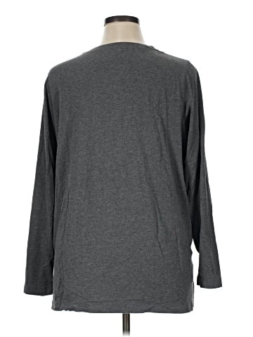 Lands' End 3/4 Sleeve T-Shirt (view 2)