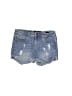 Lucky Brand Stars Blue Denim Shorts Size 14 - photo 1