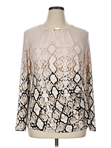 Calvin Klein Long Sleeve Blouse (view 1)