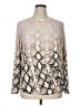 Calvin Klein Ivory Long Sleeve Blouse Size XL - photo 1