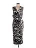 Donna Morgan 100% Polyester Graphic Multi Color Black Cocktail Dress Size 12 - photo 1