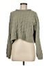 Moon & Madison 100% Polyester Green Pullover Sweater Size M - photo 1