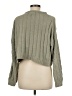 Moon & Madison 100% Polyester Green Pullover Sweater Size M - photo 2