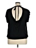 Porridge Black Short Sleeve Top Size 1X - photo 2
