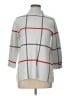 Tahari Plaid Gray Pullover Sweater Size L - photo 1