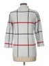 Tahari Plaid Gray Pullover Sweater Size L - photo 2