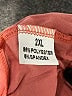 Unbranded Solid Orange Shorts Size XXL - photo 4