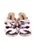 Veronica Beard Metallic Silver Sandals Size EU 38 1/2 - photo 2