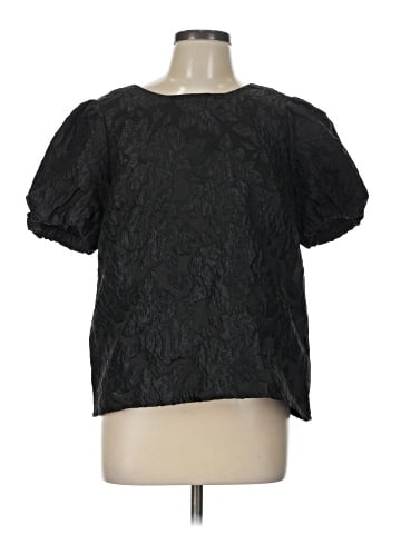 J.Crew Factory Store Short Sleeve Blouse (view 1)