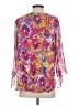 MULTIPLES Pink 3/4 Sleeve Blouse Size S - photo 2