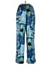 Unbranded Print Blue Casual Pants Size 0X - photo 2