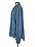 C'est Toi 100% Tencel Blue Long Sleeve Button-Down Shirt Size M (estimated) - photo 5