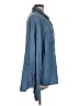 C'est Toi 100% Tencel Blue Long Sleeve Button-Down Shirt Size M (estimated) - photo 4