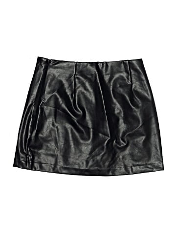 Abercrombie & Fitch Faux Leather Skirt (view 2)