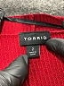 Torrid Red Cardigan Size 2X Plus (2) - photo 7