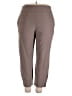 KIRKLAND Signature Solid Brown Active Pants Size XXL - photo 1