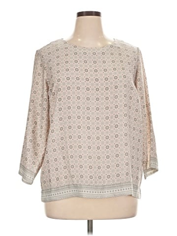 Kenar 3/4 Sleeve Blouse (view 1)
