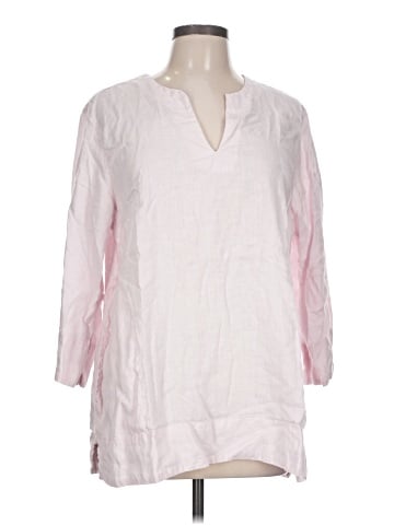 Lands' End 3/4 Sleeve Blouse (view 1)