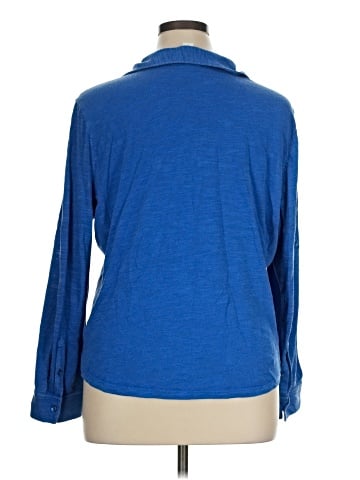 Caslon Long Sleeve Button-Down Shirt (view 2)