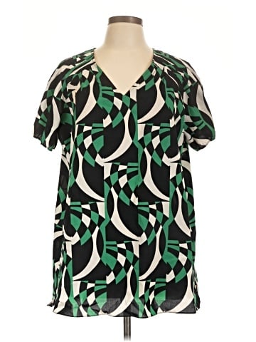 Kenneth Cole REACTION Short Sleeve Blouse (view 1)