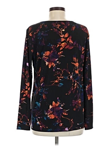 Susan Graver Long Sleeve T-Shirt (view 2)