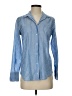 J.Crew Stripes Blue Long Sleeve Button-Down Shirt Size 2 - photo 1