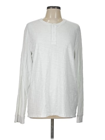 Vince. Long Sleeve Henley (view 1)