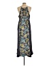 Joie Paisley Blue Casual Dress Size 10 - photo 2