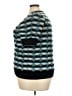 Liz Claiborne Chevron-herringbone Teal Pullover Sweater Size 2X - photo 5