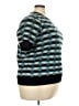 Liz Claiborne Chevron-herringbone Teal Pullover Sweater Size 2X - photo 4