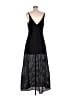 BCBGeneration 100% Polyester Black Cocktail Dress Size 6 - photo 2