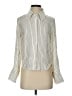 CO Stripes Ivory Long Sleeve Blouse Size XS - photo 1