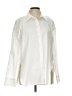 Vince. 100% Cotton Ivory Long Sleeve Blouse Size L - photo 1