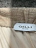 Gilli Chevron-herringbone Gold Shorts Size M - photo 3