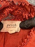 Peach Red Short Sleeve Blouse Size 1X - photo 7