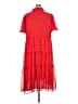 CeCe 100% Polyester Red Casual Dress Size 3X - photo 2