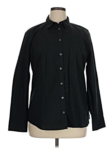 J.Crew Factory Store Long Sleeve Button-Down Shirt (view 1)