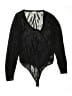Good American 100% Viscose Black Long Sleeve Top Size XXL (5) - photo 1