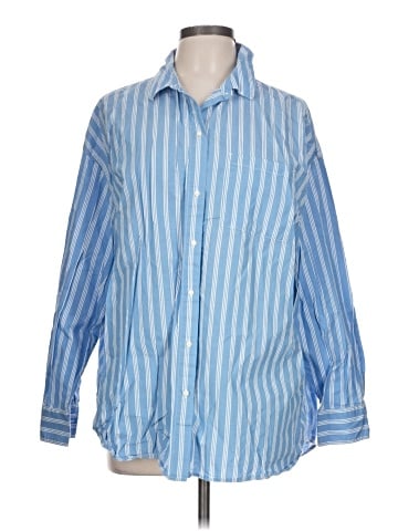 Old Navy 3/4 Sleeve Button-Down Shirt (view 1)