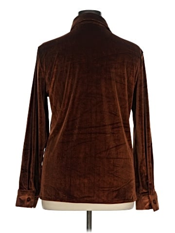 Unbranded Long Sleeve Button-Down Shirt (view 2)