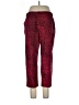 Chico's Design Animal Print Red Casual Pants Size Lg (2) - photo 2