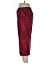 Chico's Design Animal Print Red Casual Pants Size Lg (2) - photo 5
