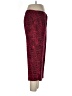 Chico's Design Animal Print Red Casual Pants Size Lg (2) - photo 4