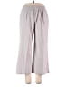 ECupper 100% Cotton Solid Gray Casual Pants Size XXL - photo 1